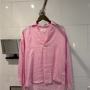 Colony Clothing Linen Casual Button Down Shirt